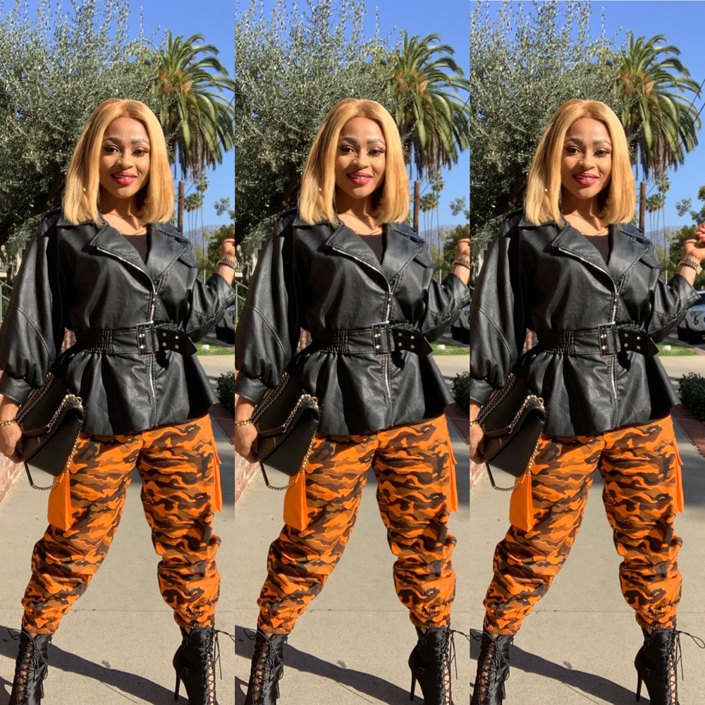 CAMO JOGGERS PANTs